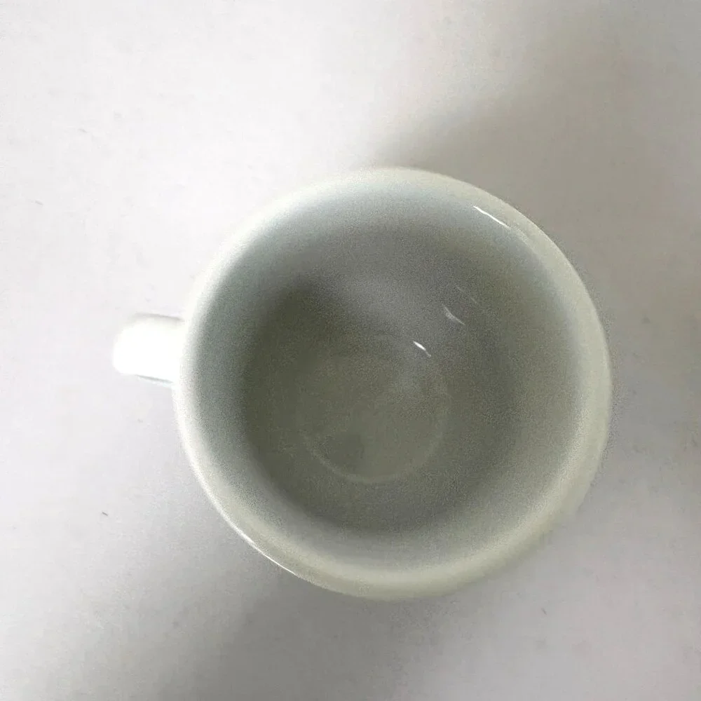 Pottery‎ Barn Suppertime White Ceramic Coffee Tea Mug Cup